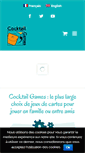 Mobile Screenshot of cocktailgames.com